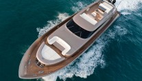 Yacht BLUE FORCE ONE -  From Above
